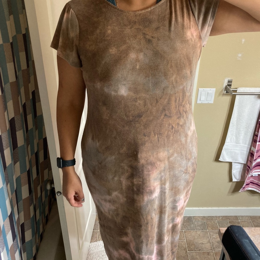 BP Tie Dye knit midi dress - Picture 8 of 9